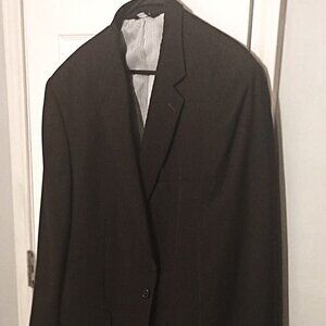 Croft And Barrow Men Dark Brown Sports Jacket   44R